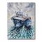 Designart - Two Fishing Boats Before A Storm Anchored - Nautical &#x26; Coastal Canvas Wall Art Print